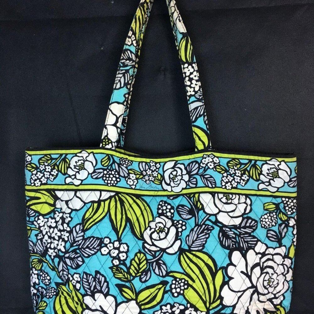 Vera Bradley Floral LARGE Shoulder Bag Tote